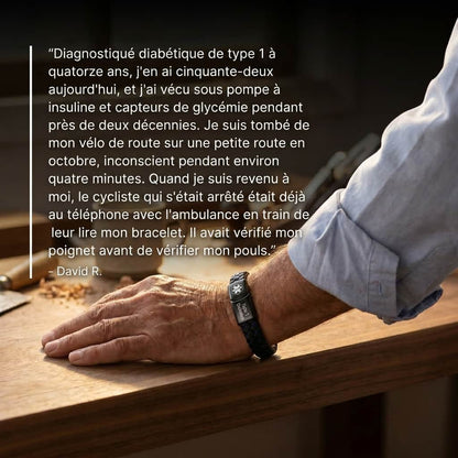 Bracelet pour diabétiques