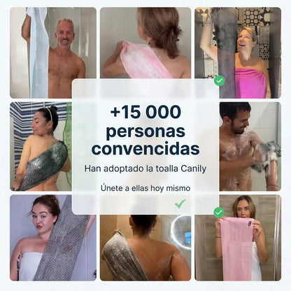 Toalla de ducha exfoliante Canily
