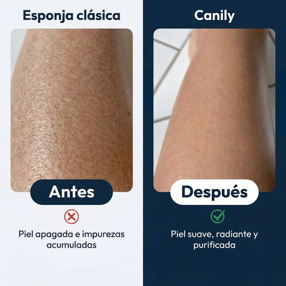 Toalla de ducha exfoliante Canily