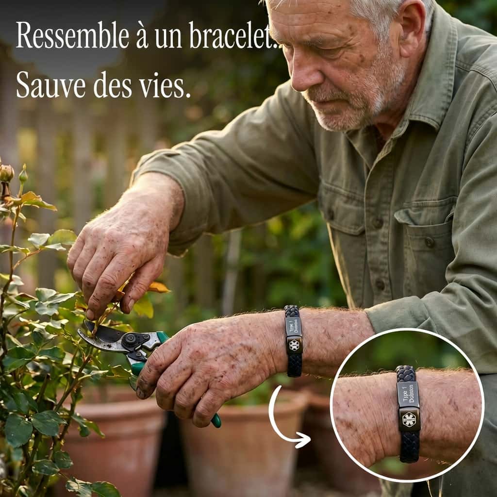 Bracelet pour diabétiques
