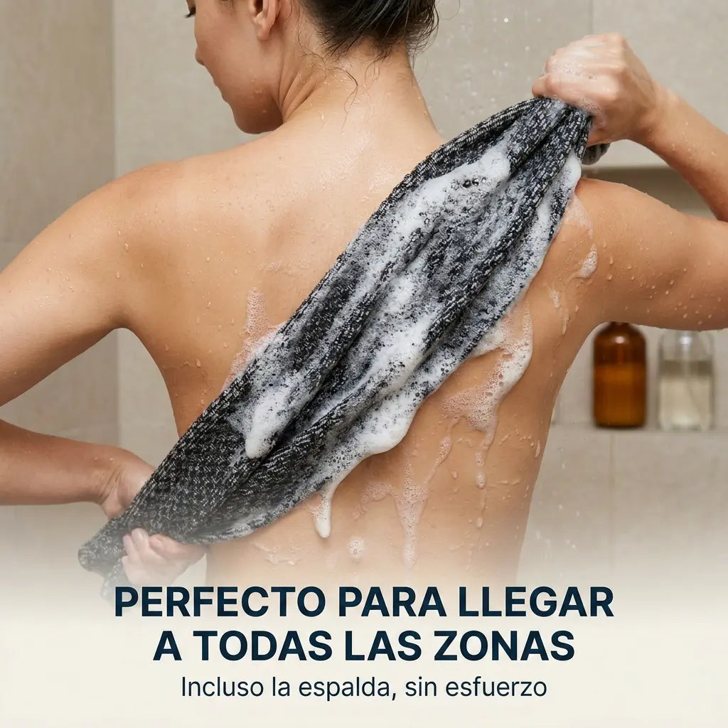 Toalla de ducha exfoliante Canily