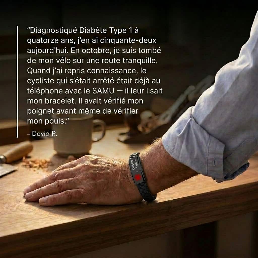 Bracelet pour diabétiques